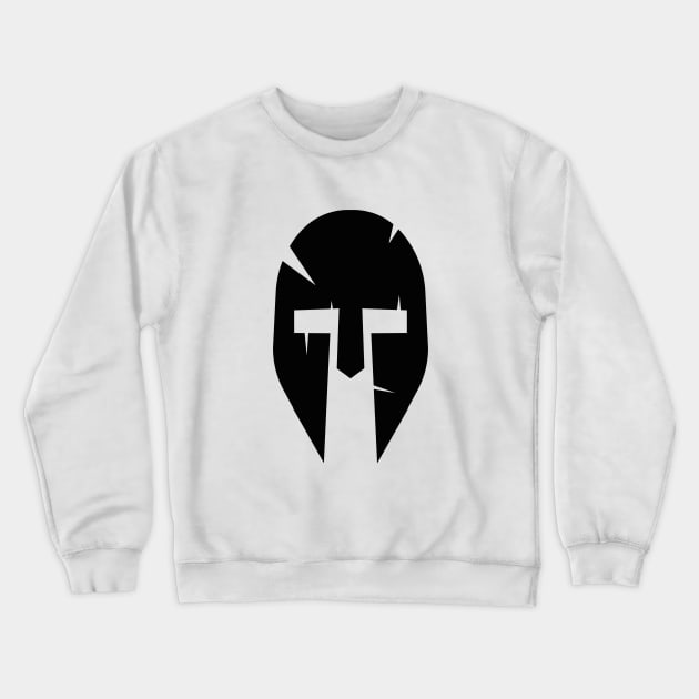 Spartan helmet Crewneck Sweatshirt by Rob Sho